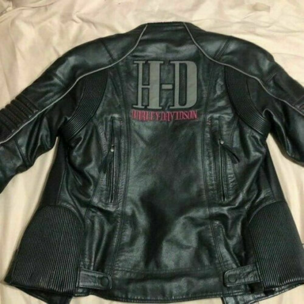 HARLEY DAVIDSON LEATHER RIDING JACKET 1W